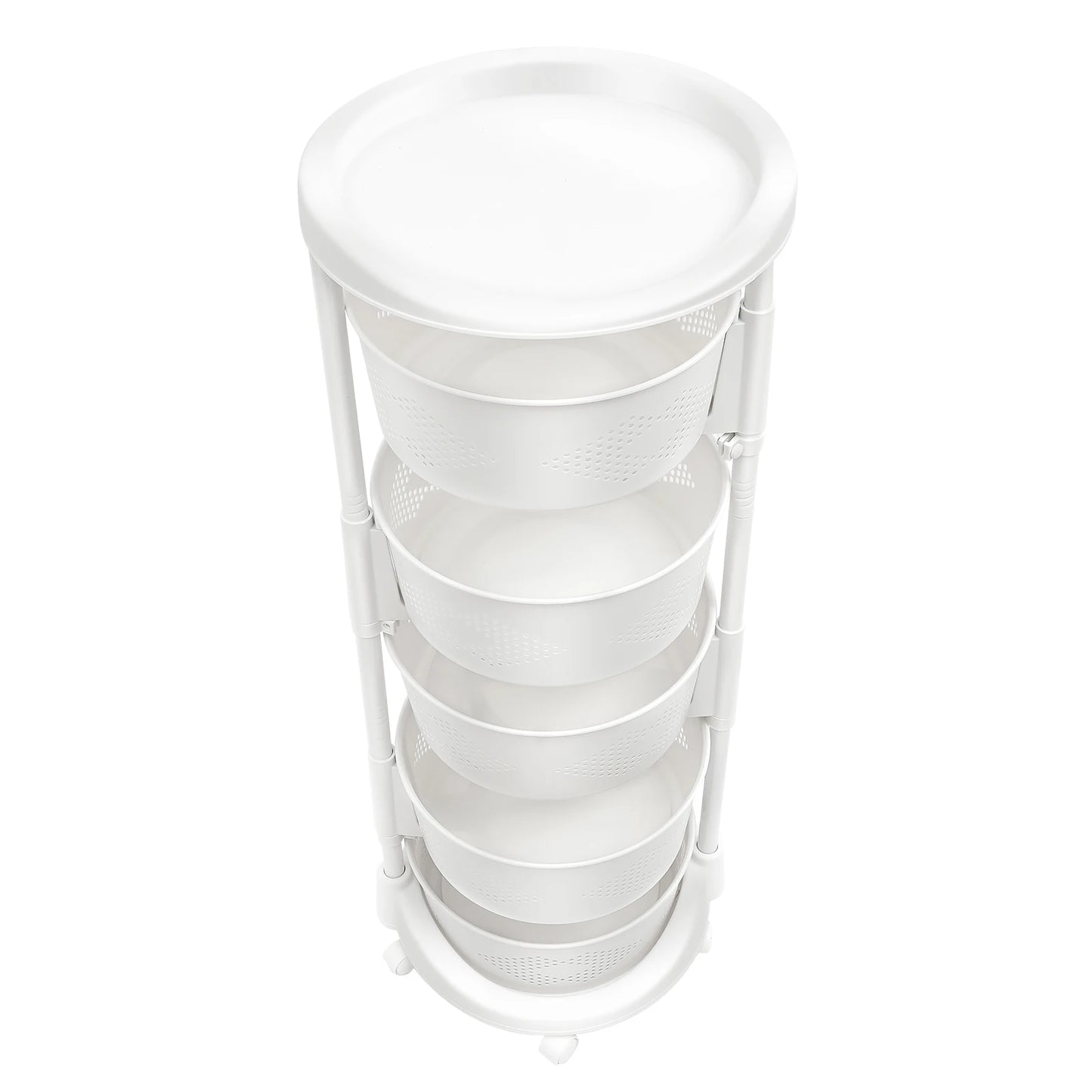 5 Layer Kitchen Rotating Organizer Rack