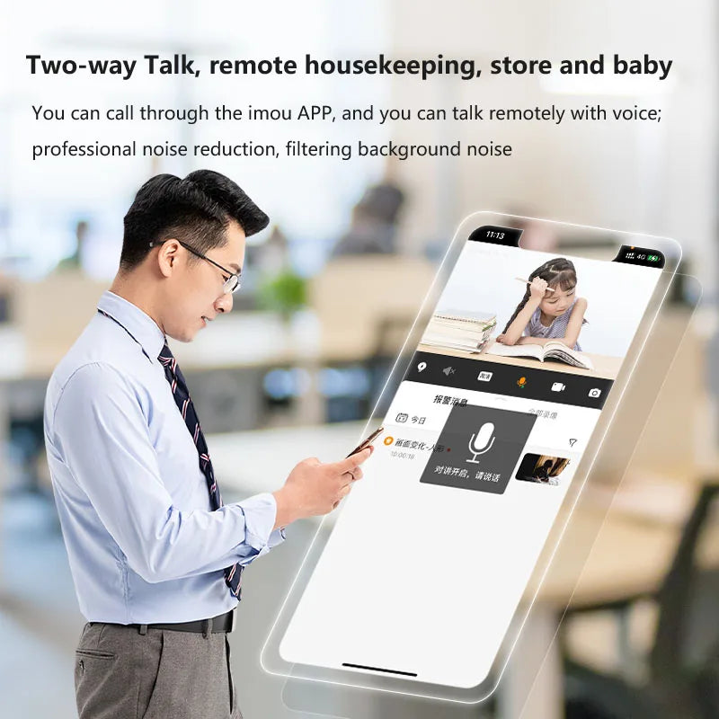 Baby Security Surveillance Wireless ip CCTV Indoor 4MP Camera