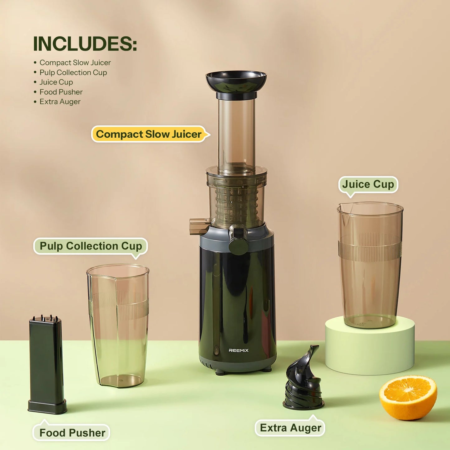 Masticating Juicer Machines, Juice Extractor