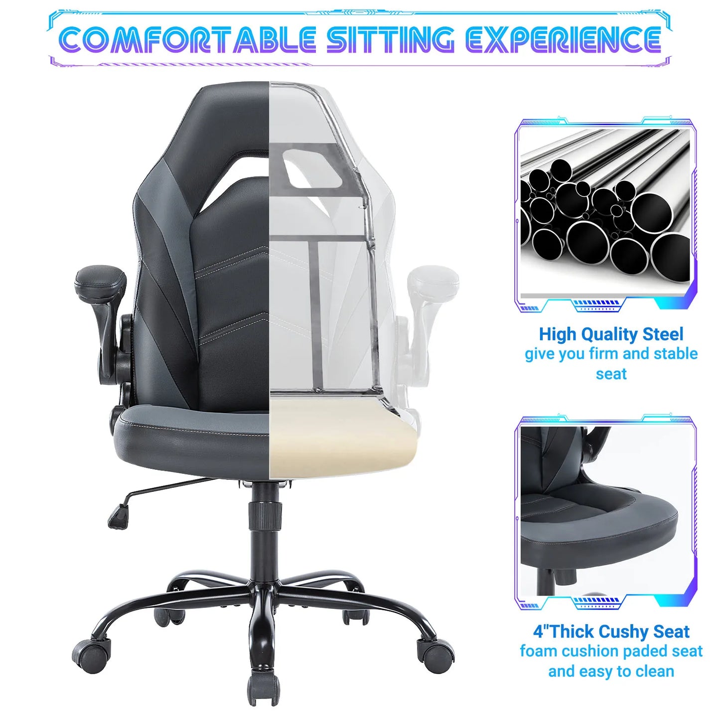 Ergonomic Office/Home Computer Gaming Desk Chair