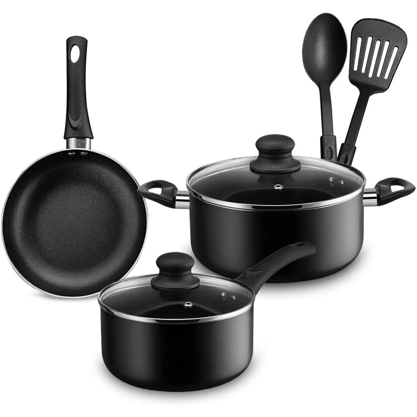 11 Pieces Pots and Pans Set