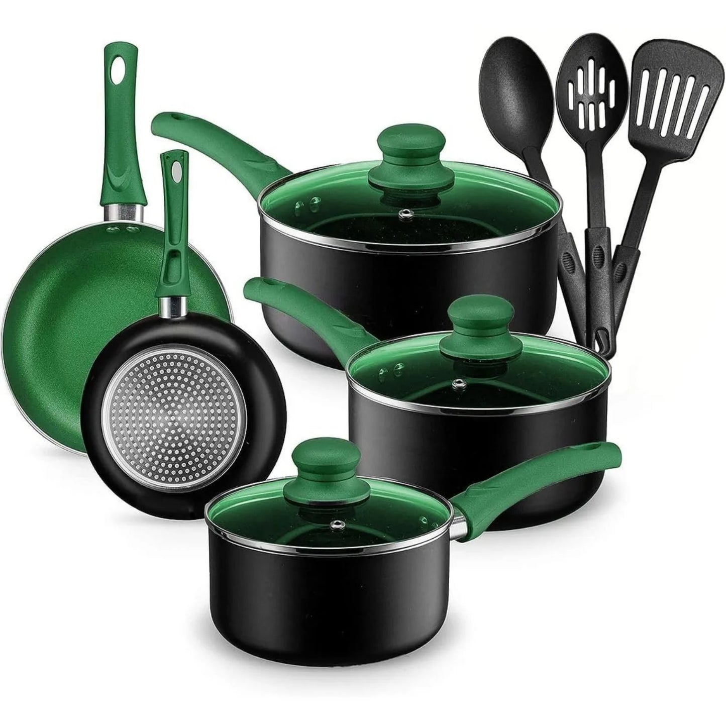 11 Pieces Pots and Pans Set