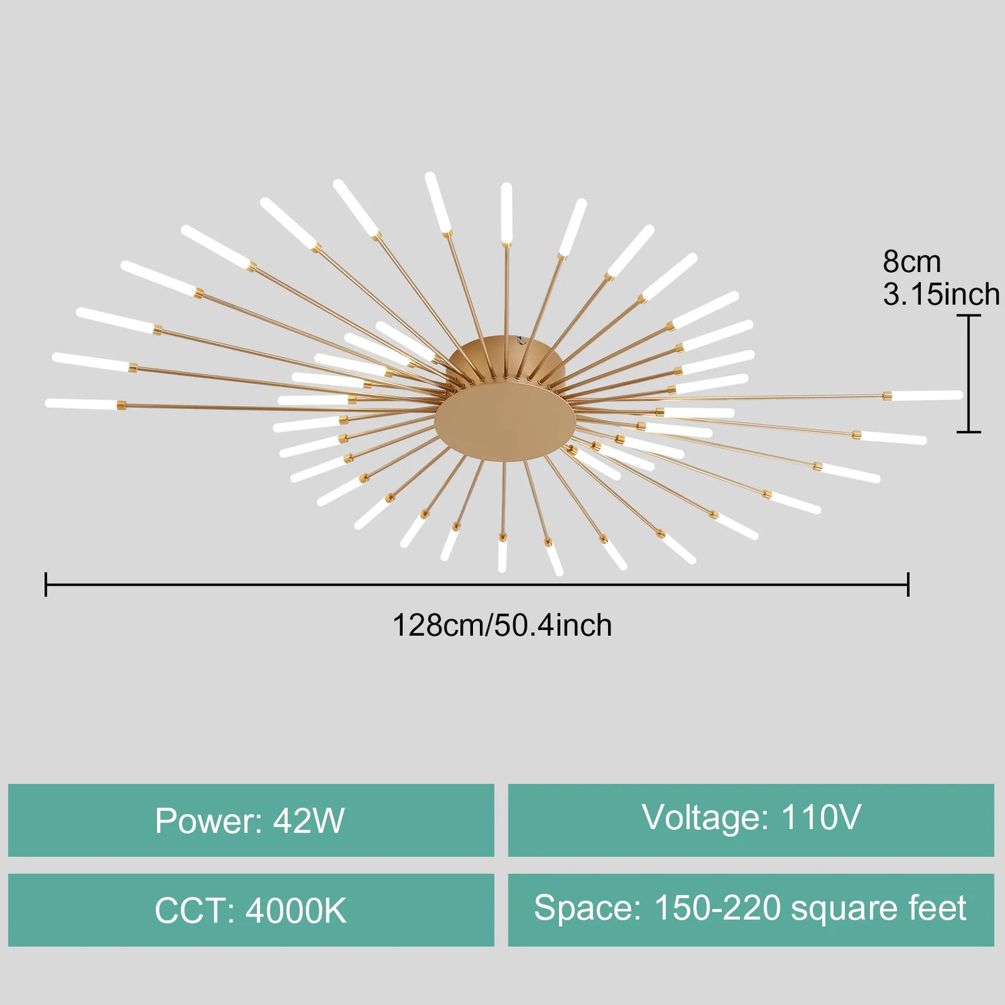 LED Ceiling Light for Living Room Lamp Bedroom