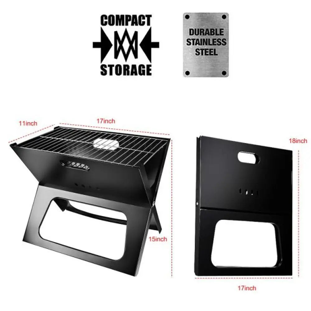 NEW Portable barbecue grill foldable charcoal grill
