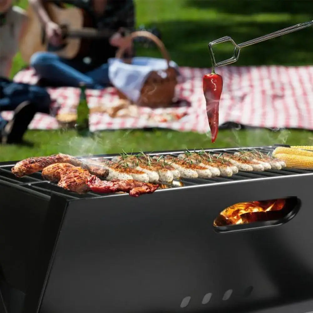 NEW Portable barbecue grill foldable charcoal grill