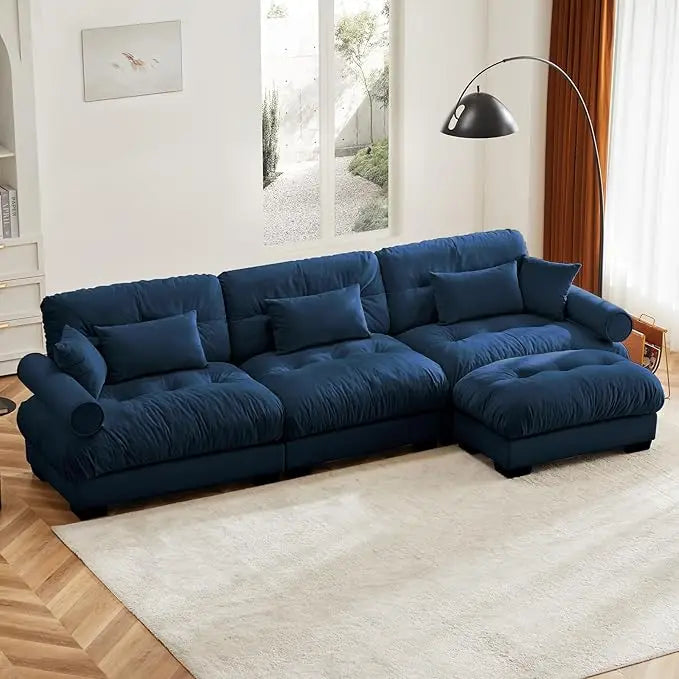 3 Seater Modular Sectional Large L Shaped Couches for Living Room