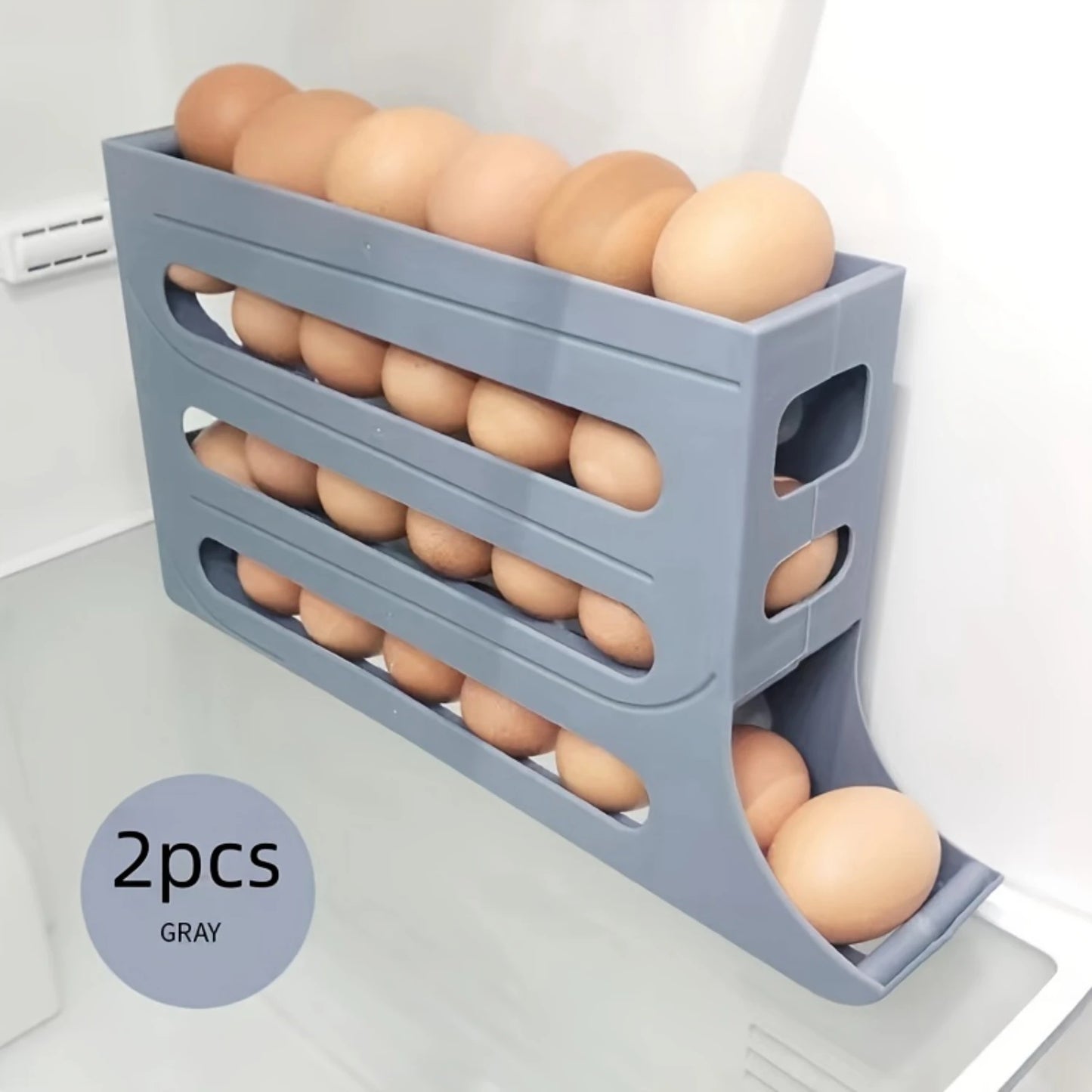 4 Tiers Egg Holder For Fridge