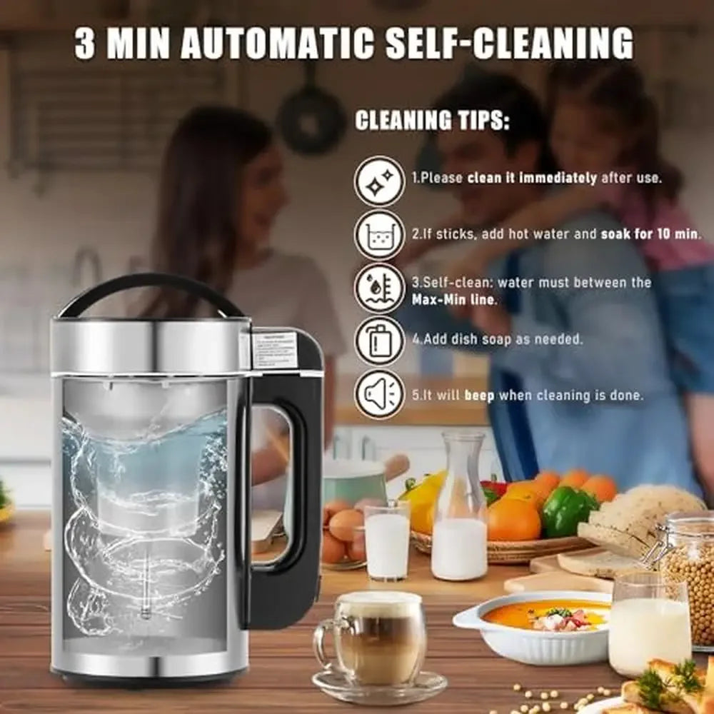 7-in-1 Automatic Nut Milk Maker 35oz/1L