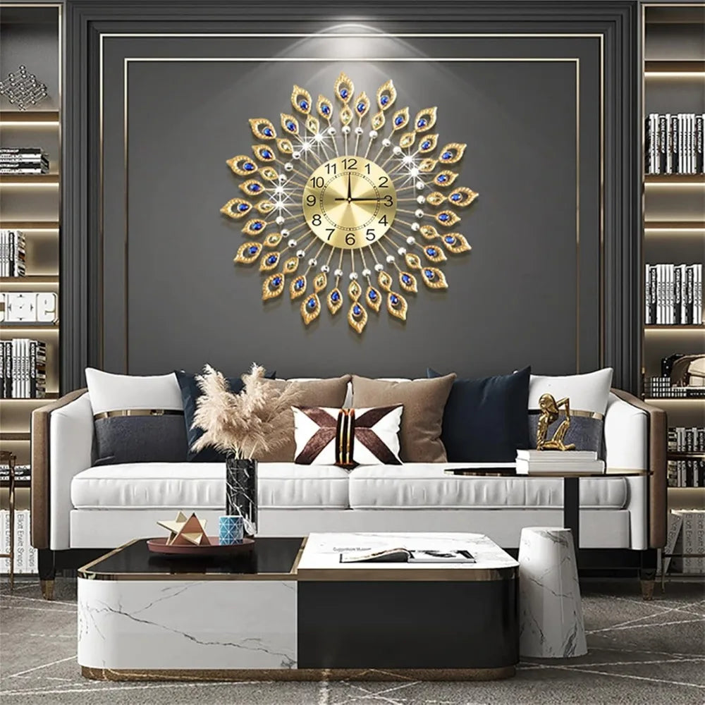 Crystal Wall Clock
