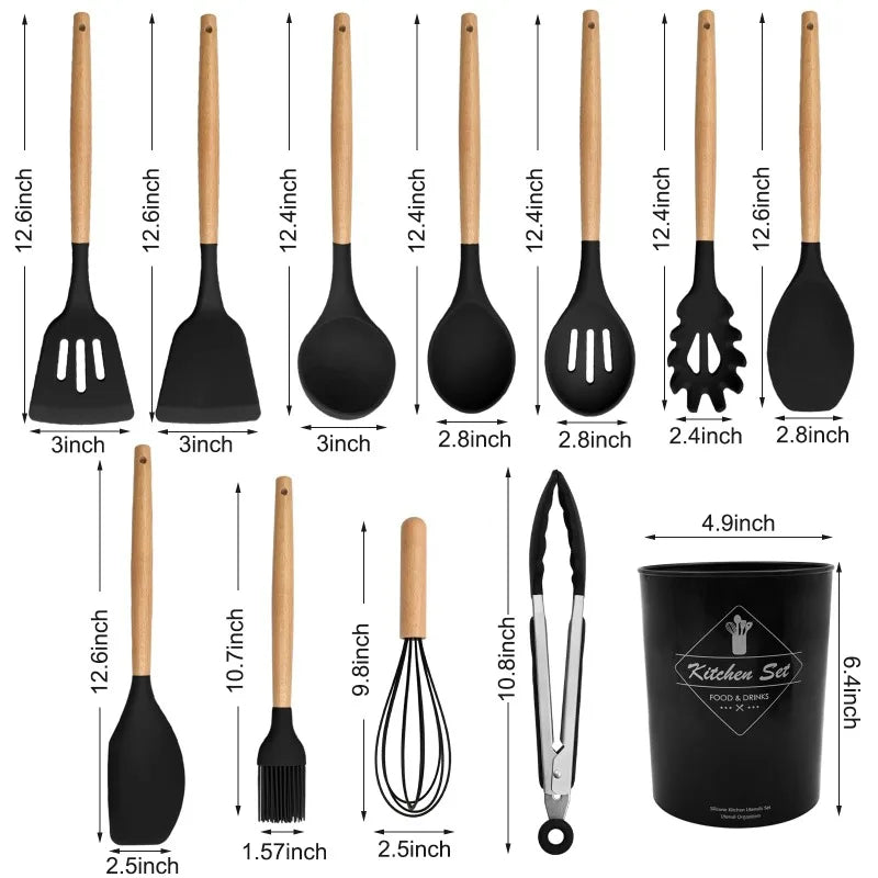 Cooking Utensils Set of 12