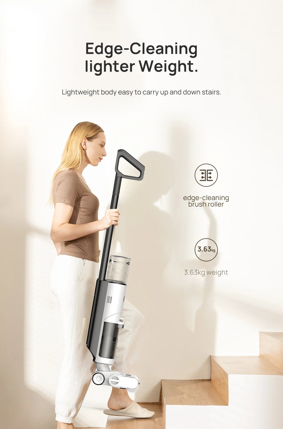 Wireless Wet Dry Smart Vacuum Washing Cleaner