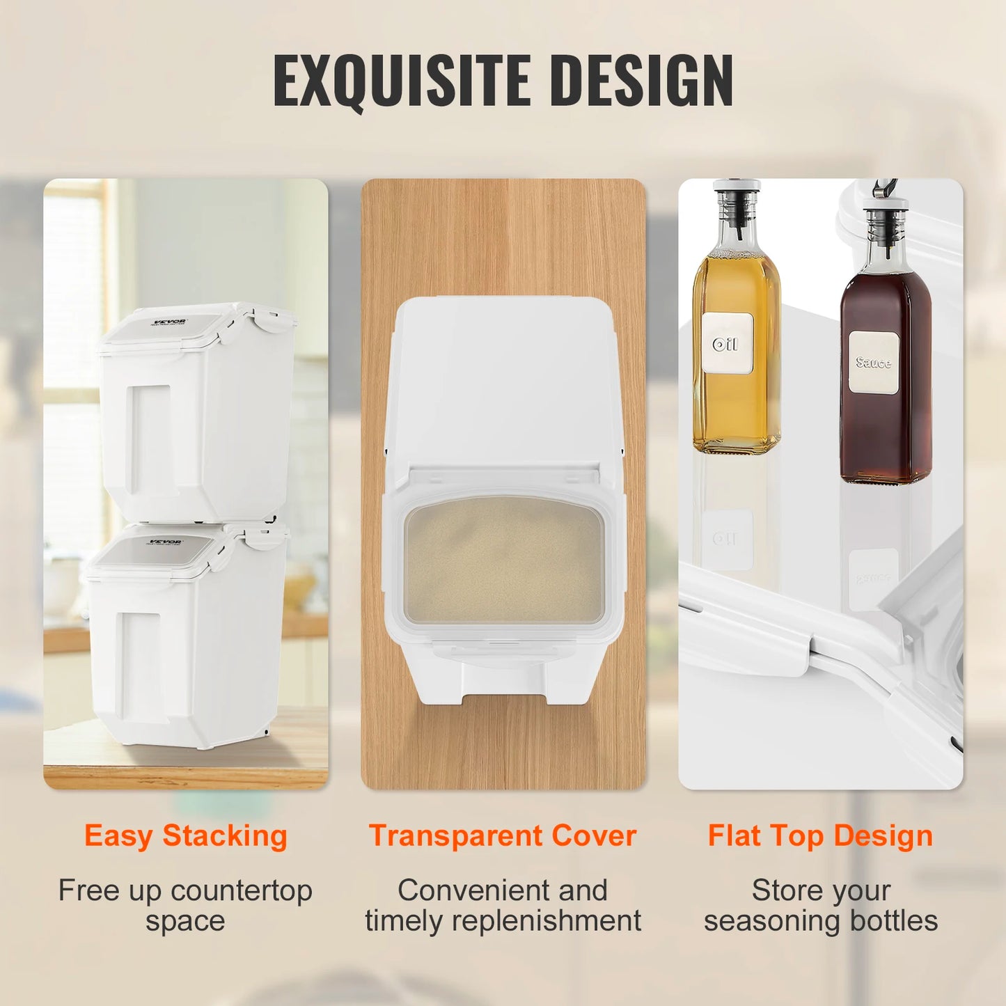 VEVOR Ingredient Storage Bin