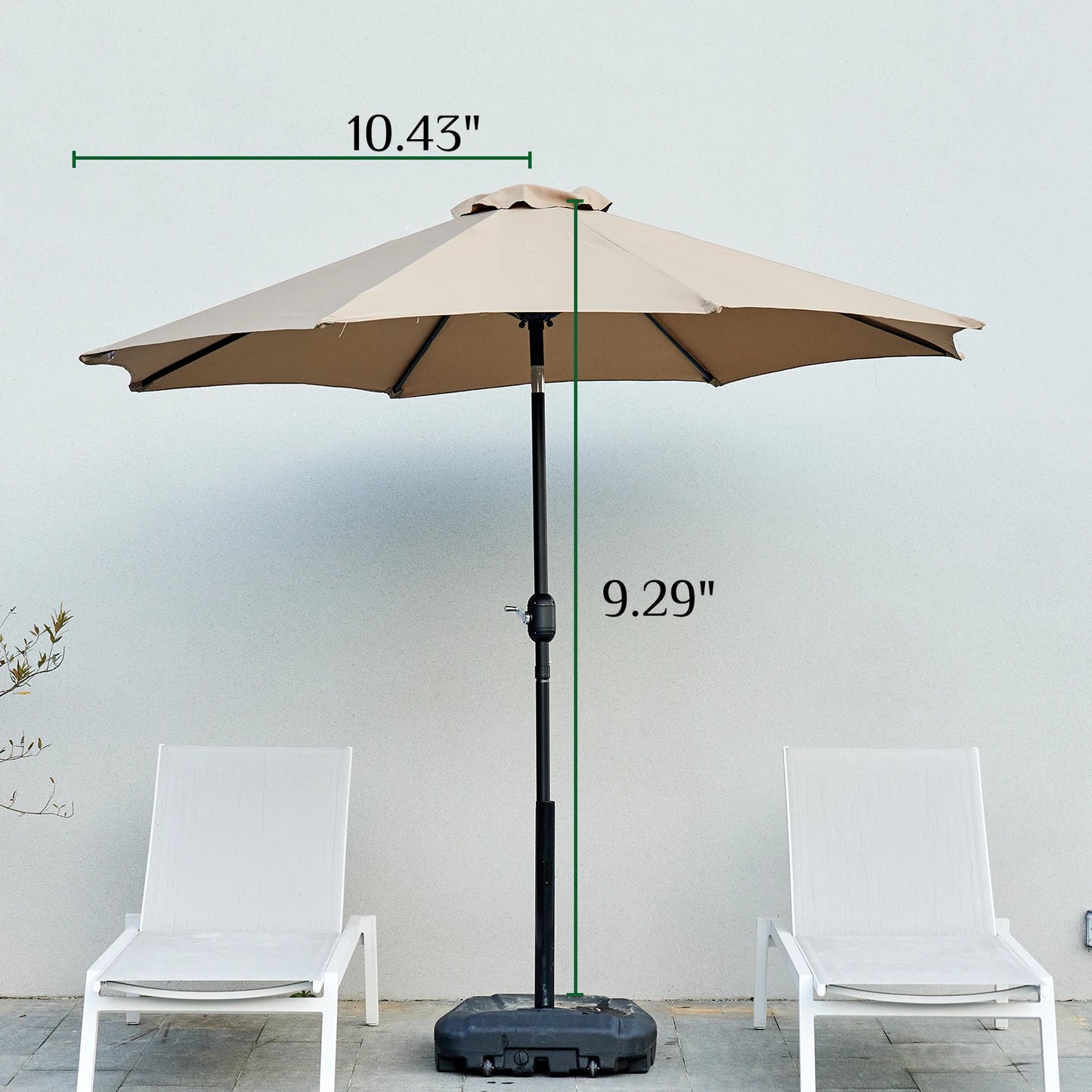 Outdoor Patio Umbrella UV Protection