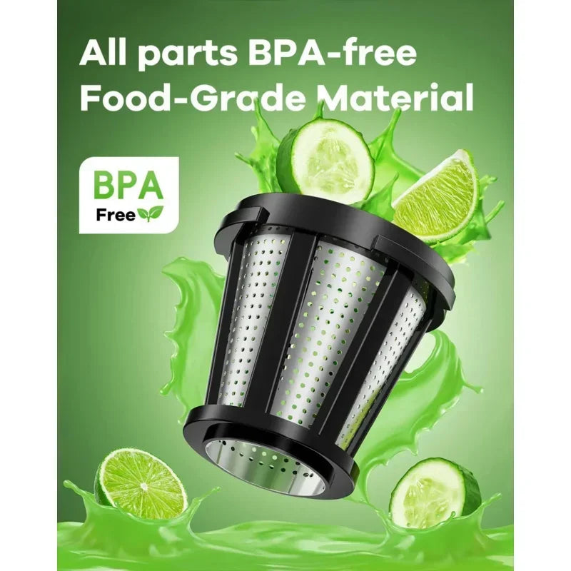 Cold Press Juicer Machine: 92% Juice Yield High