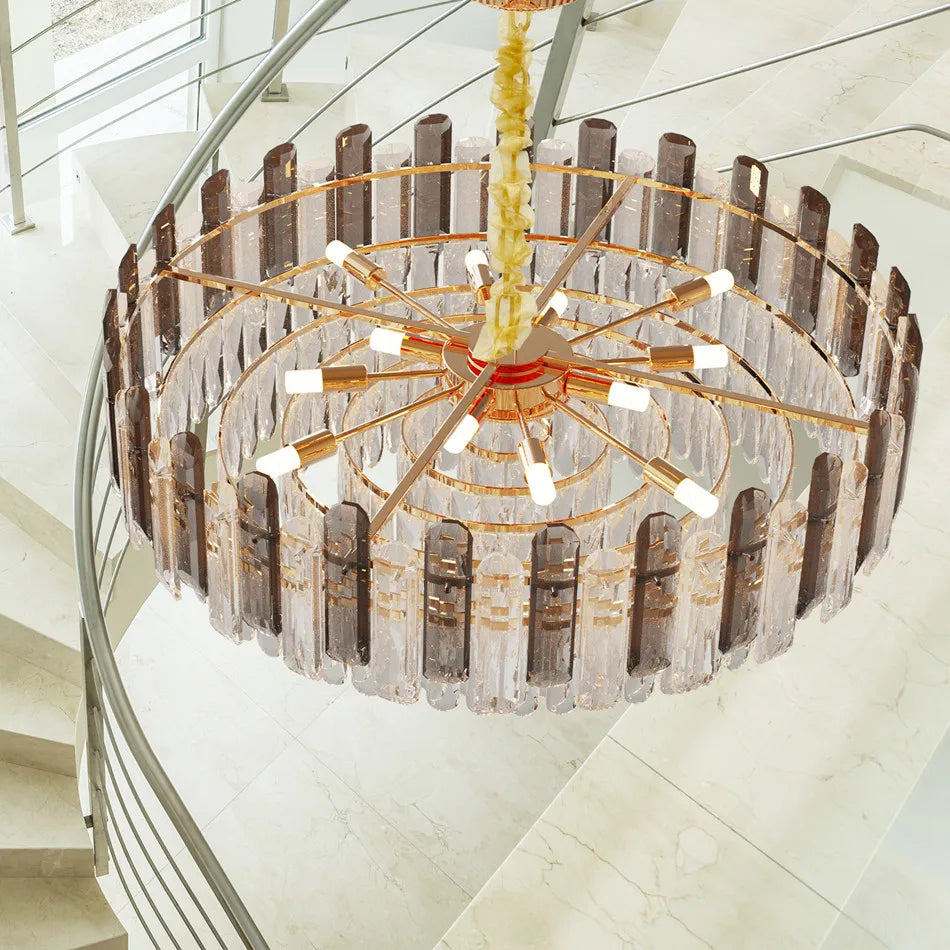 Crystal Chandelier Raindrop Pendant Light