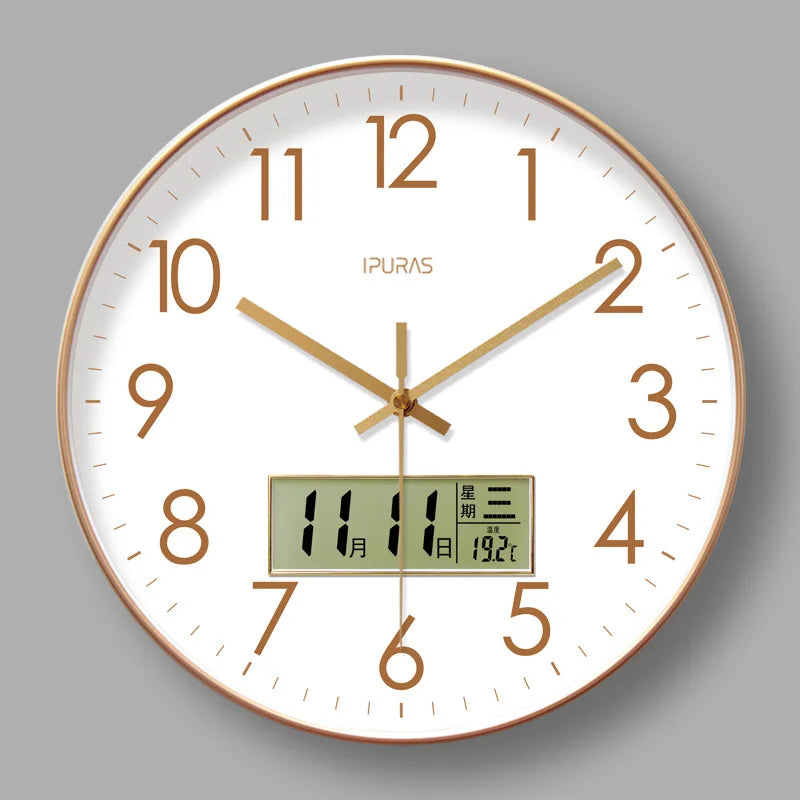 Modern Atomic Wall Clock