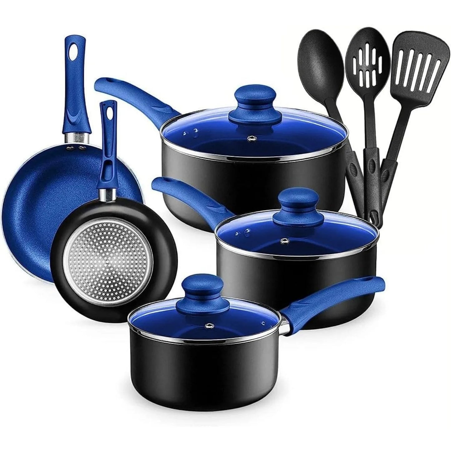 11 Pieces Pots and Pans Set