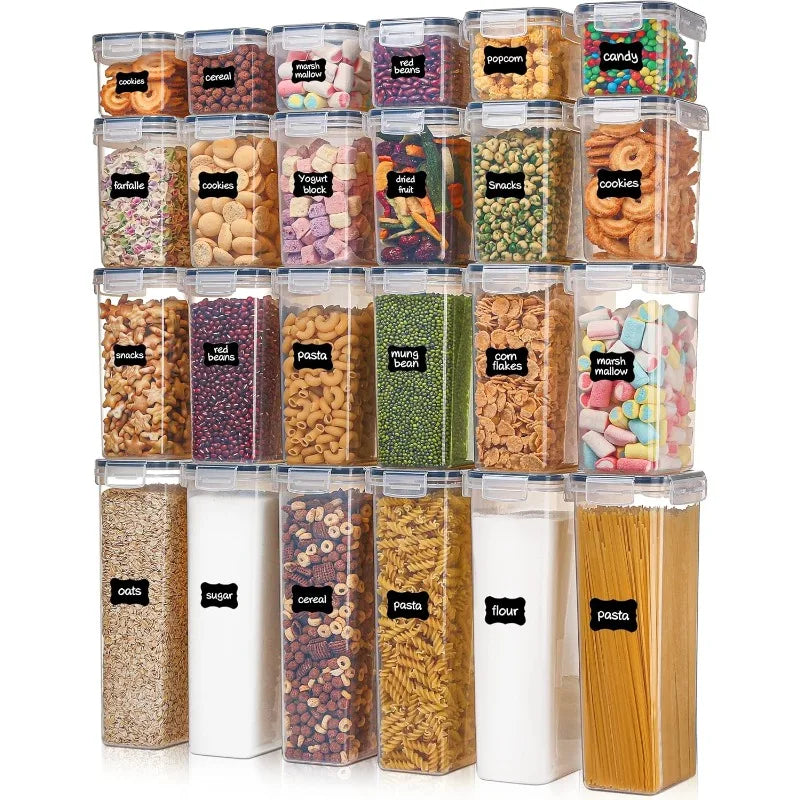 24 pcs Airtight Food Storage Containers with Lids