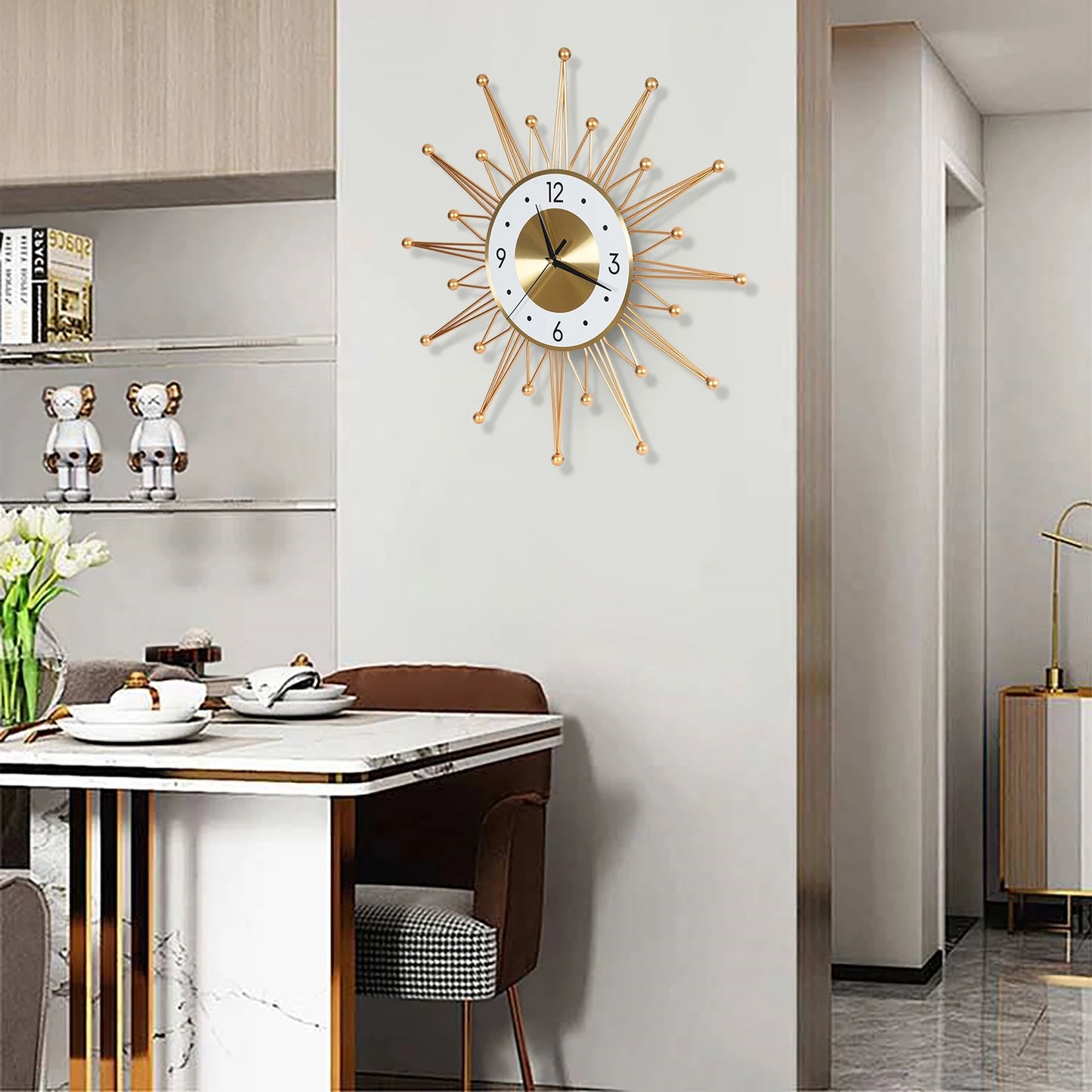 Sunburst Clock