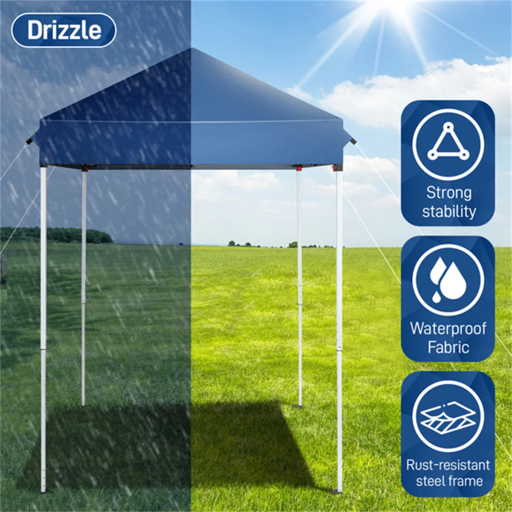 5x5ft Patio Easy Pop Up Gazebo Canopy with Carry Bag