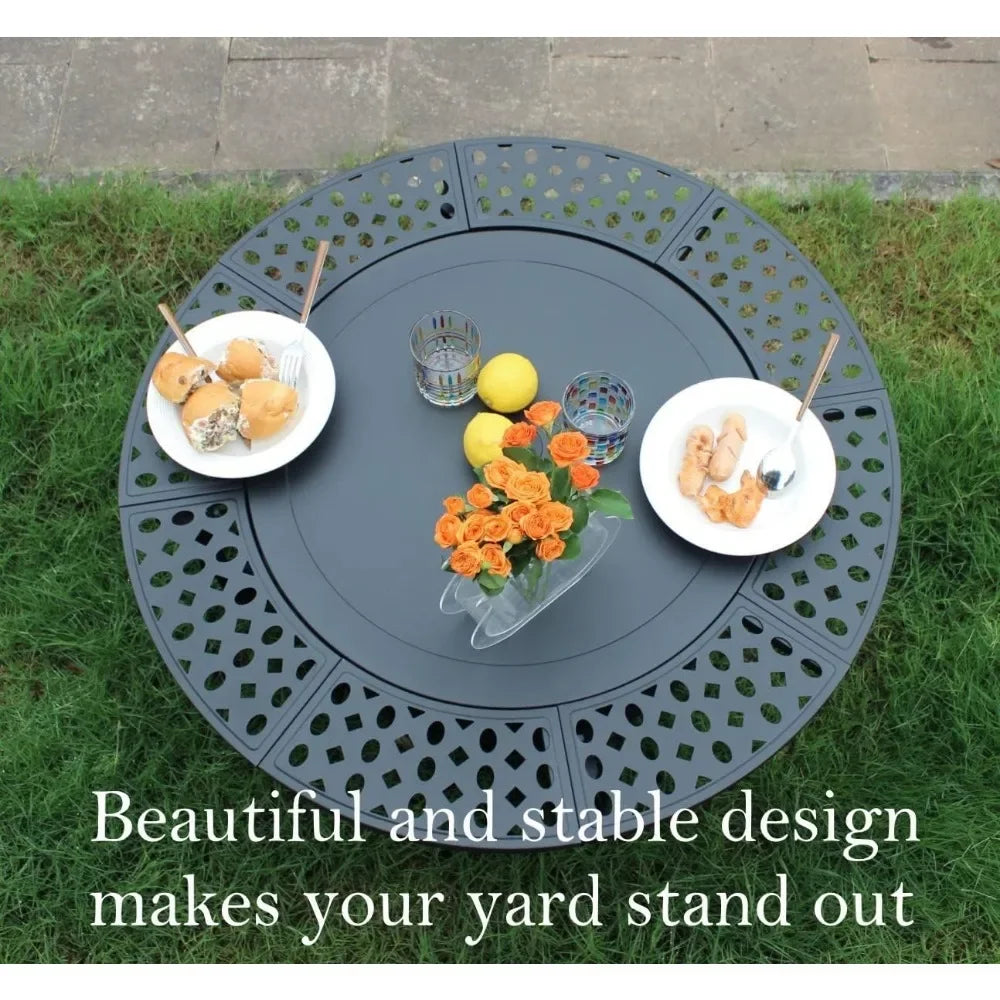 Three in One Fire Pit with 2 Grills