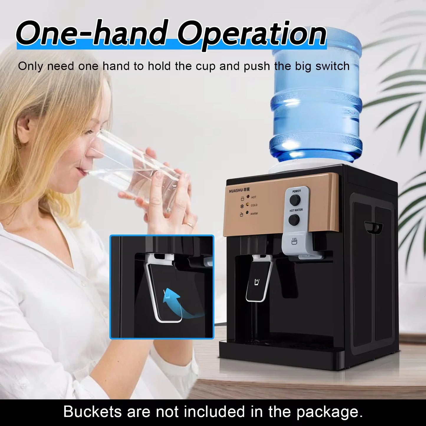 Desktop Electric Hot and Cold Water Dispenser