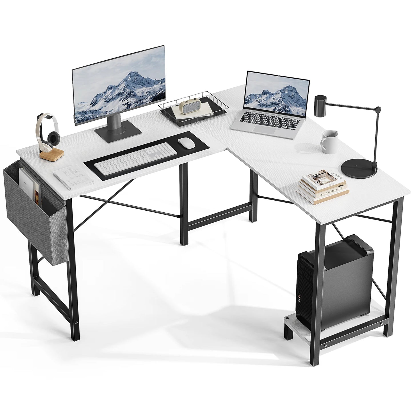 Gaming Corner 50 Inch Office Writing PC Wooden Table