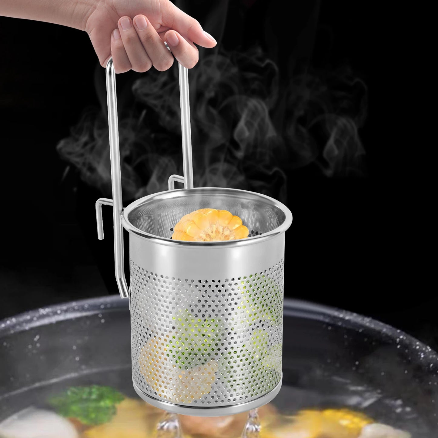 Stainless Steel Hot Pot Mesh Net Basket
