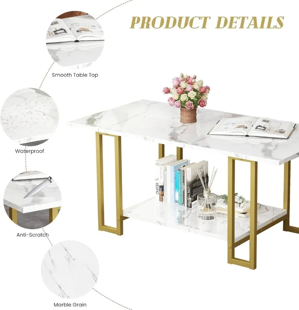 3 Piece Modern Coffee Set