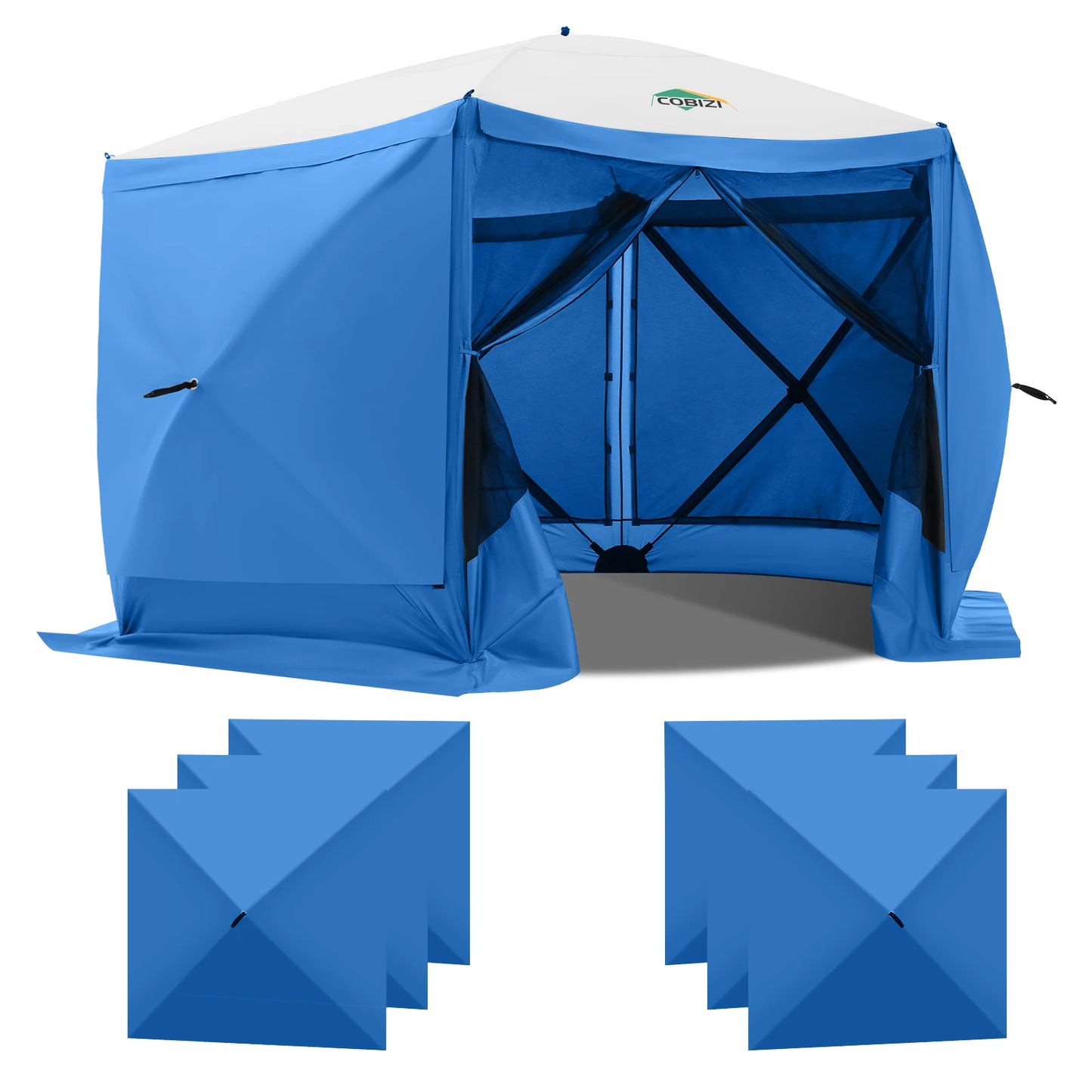12x12ft Pop up Tent with Mosquito Netting