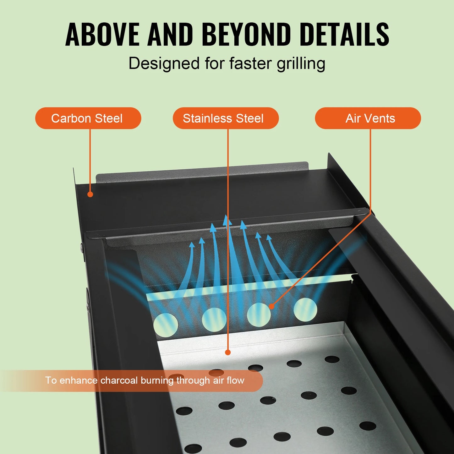 Compact Portable Charcoal Folding BBQ Grill