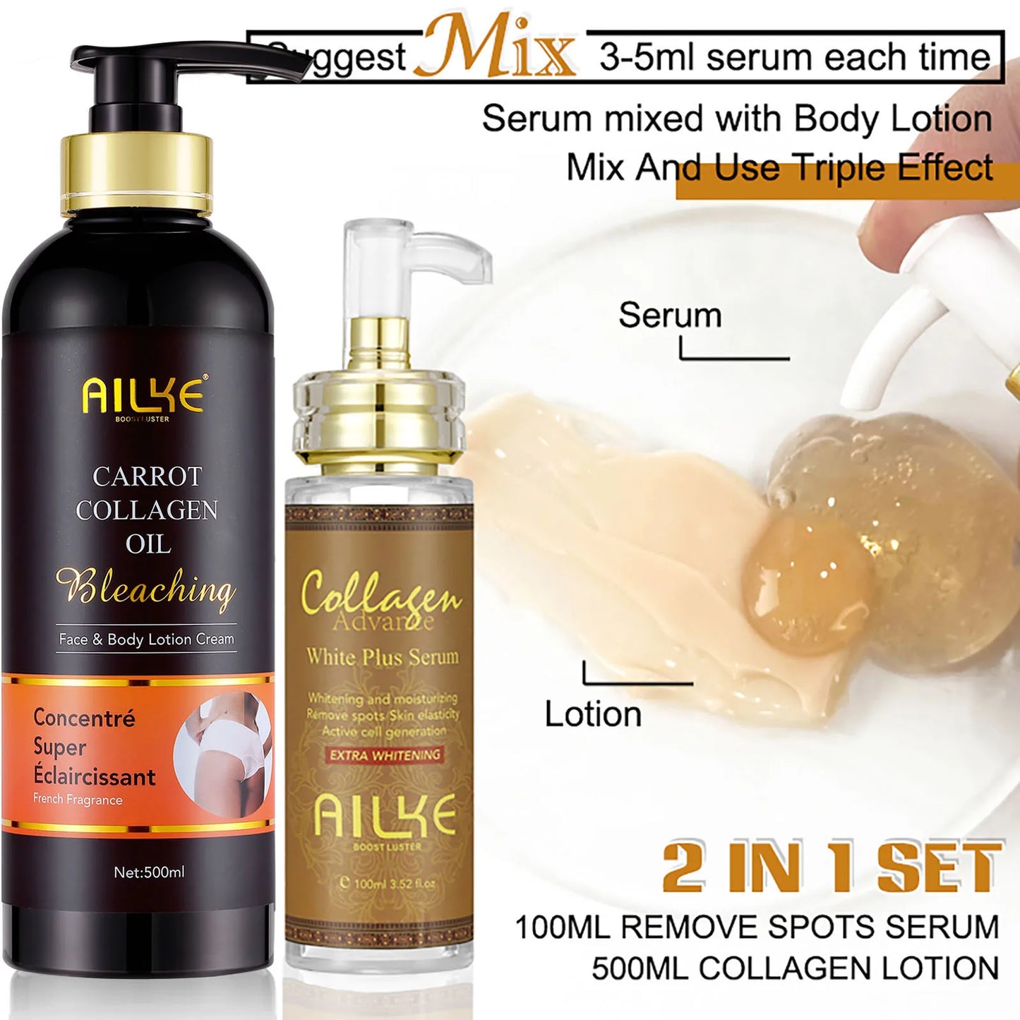 AILKE Collagen Whitening Kit