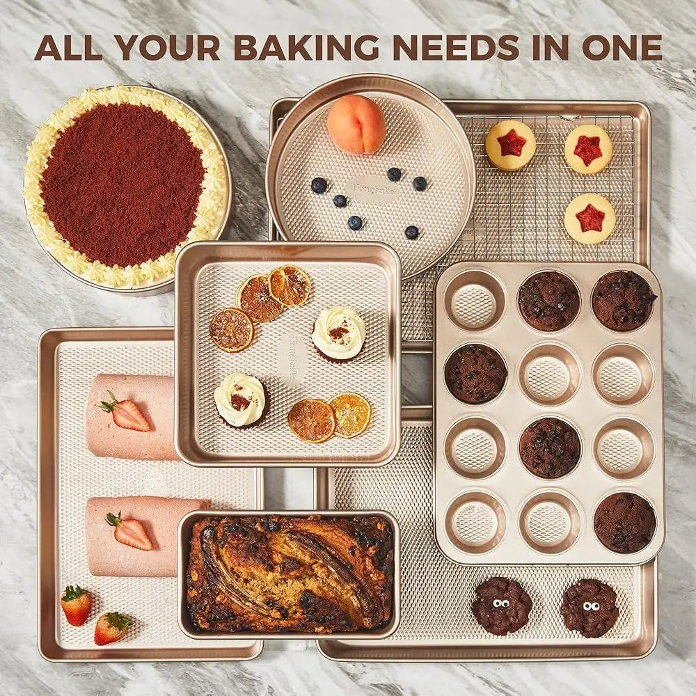 9-Piece Nonstick Bakeware Set