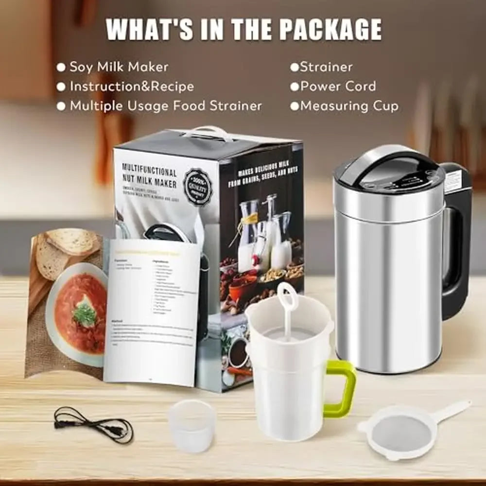 7-in-1 Automatic Nut Milk Maker 35oz/1L