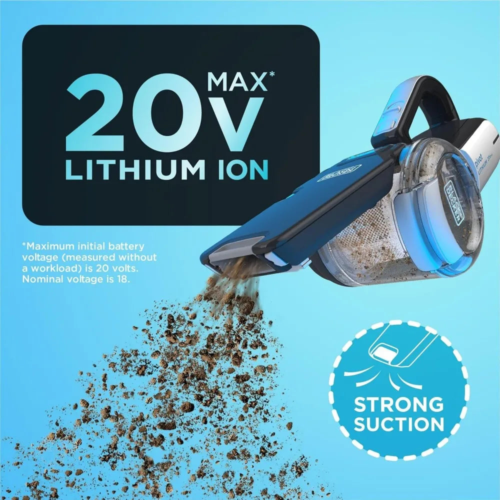 Portable Cordless Home and Car Vacuum