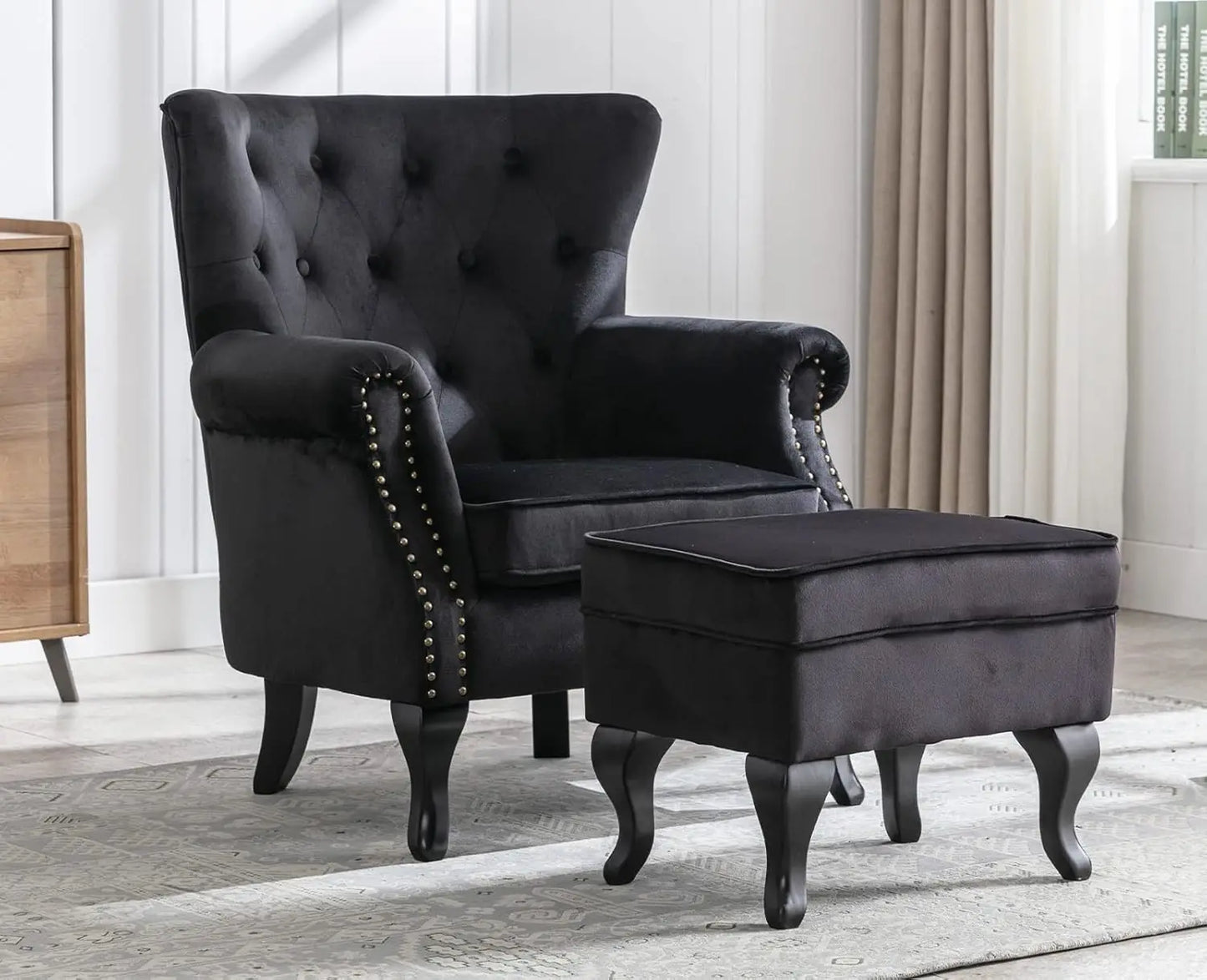 Velvet Club Chair