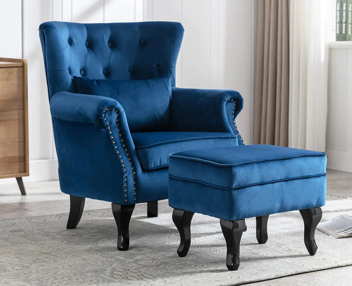 Velvet Club Chair