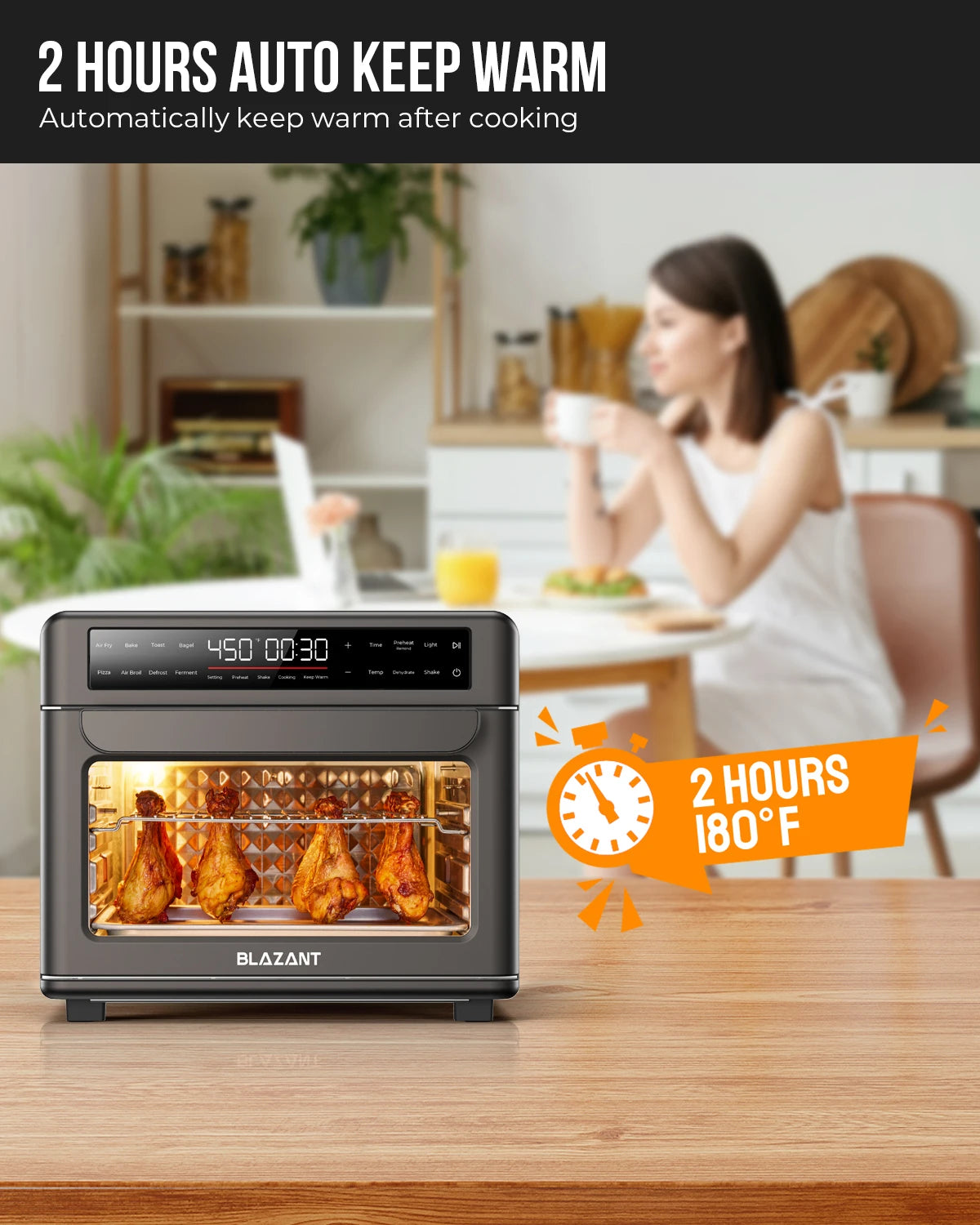 Large Capacity Air Fryer/Toaster