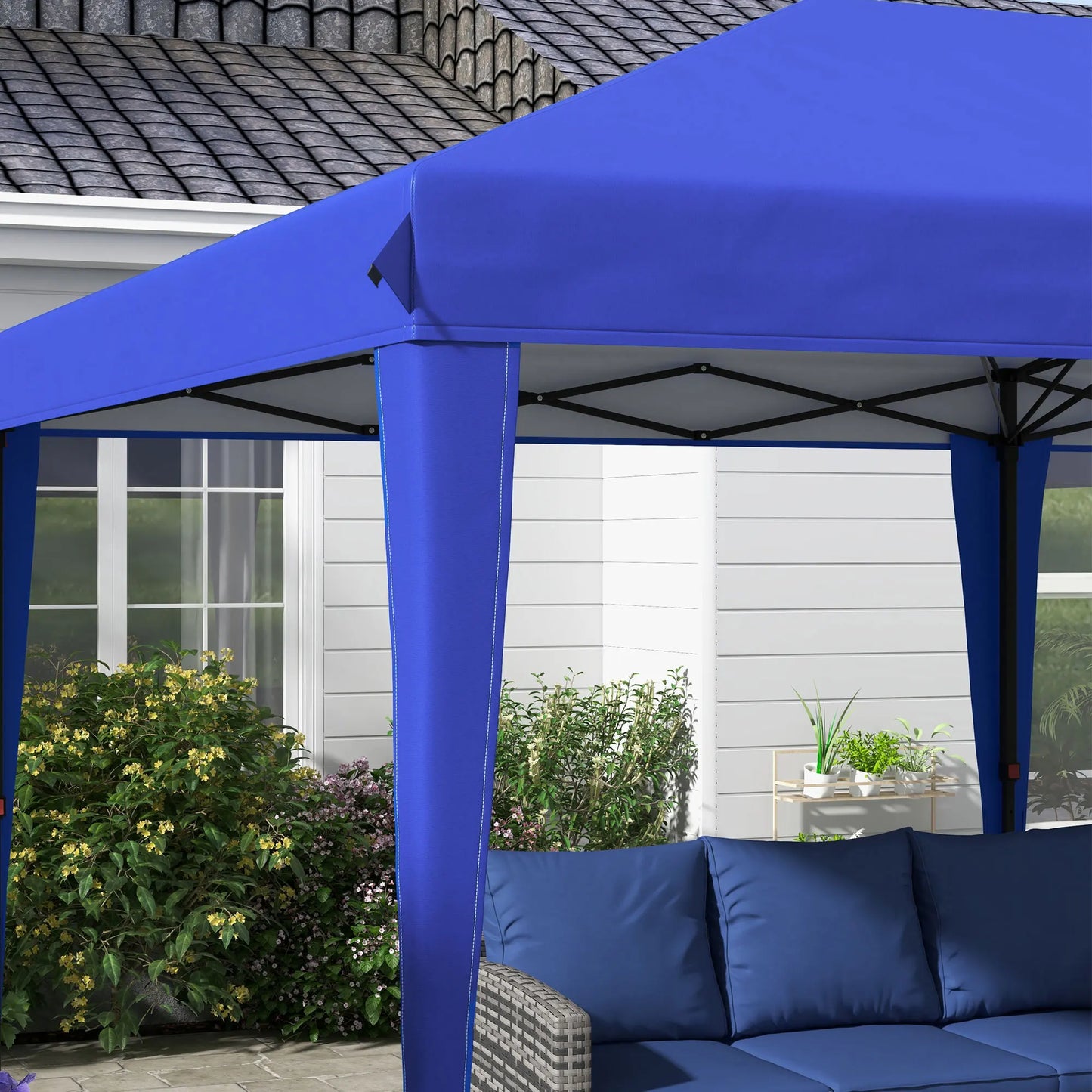 10' X 20' Ez Pop-Up Canopy, Party Event Tent W/ Carrying Bag