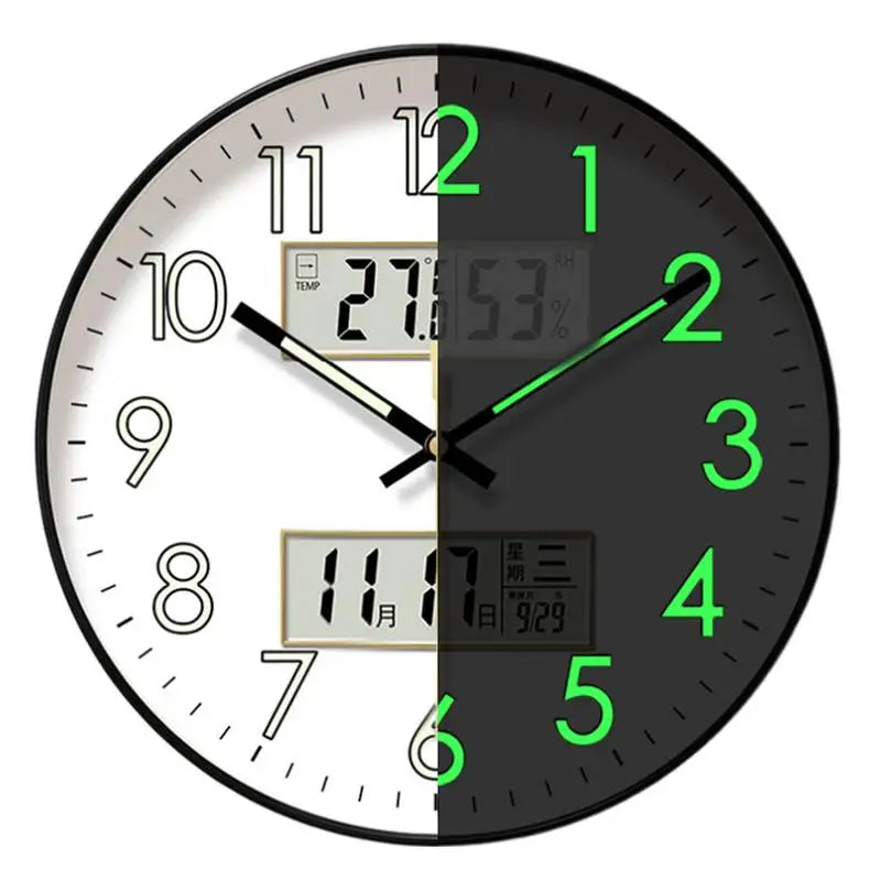 Modern Design Round Clock