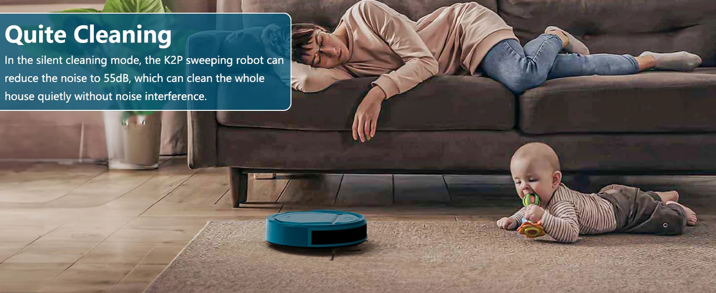 Smart Self Charging Robot Vacuum Cleaner