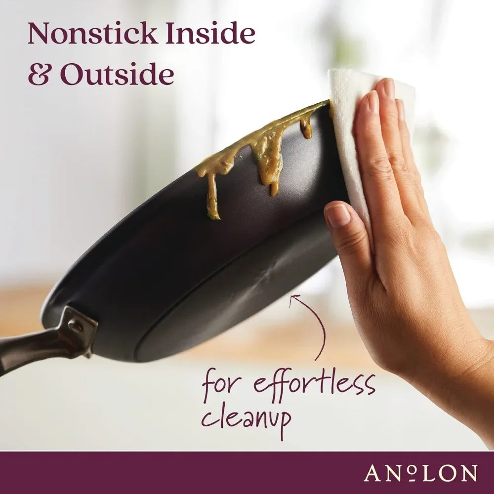 Advanced Home Hard Anodized Nonstick Pots and Pans