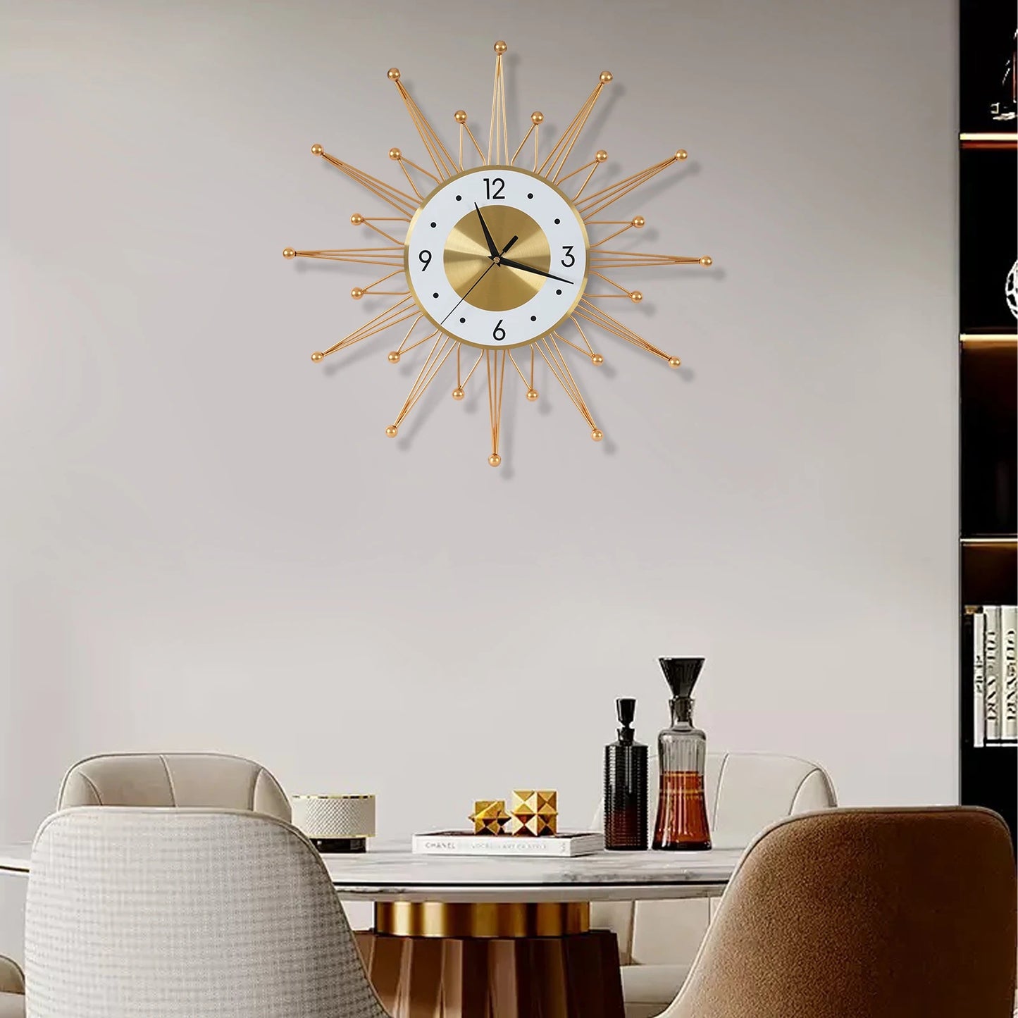Sunburst Clock