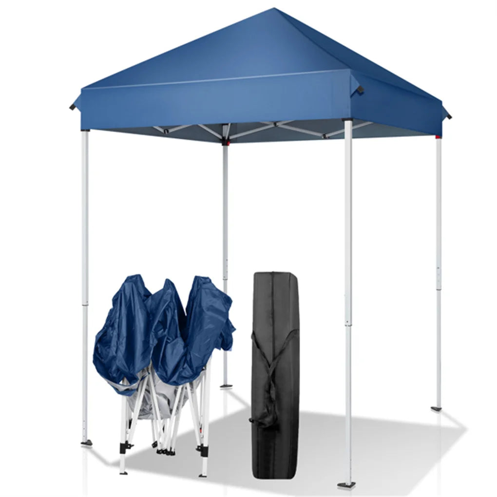 5x5ft Patio Easy Pop Up Gazebo Canopy with Carry Bag