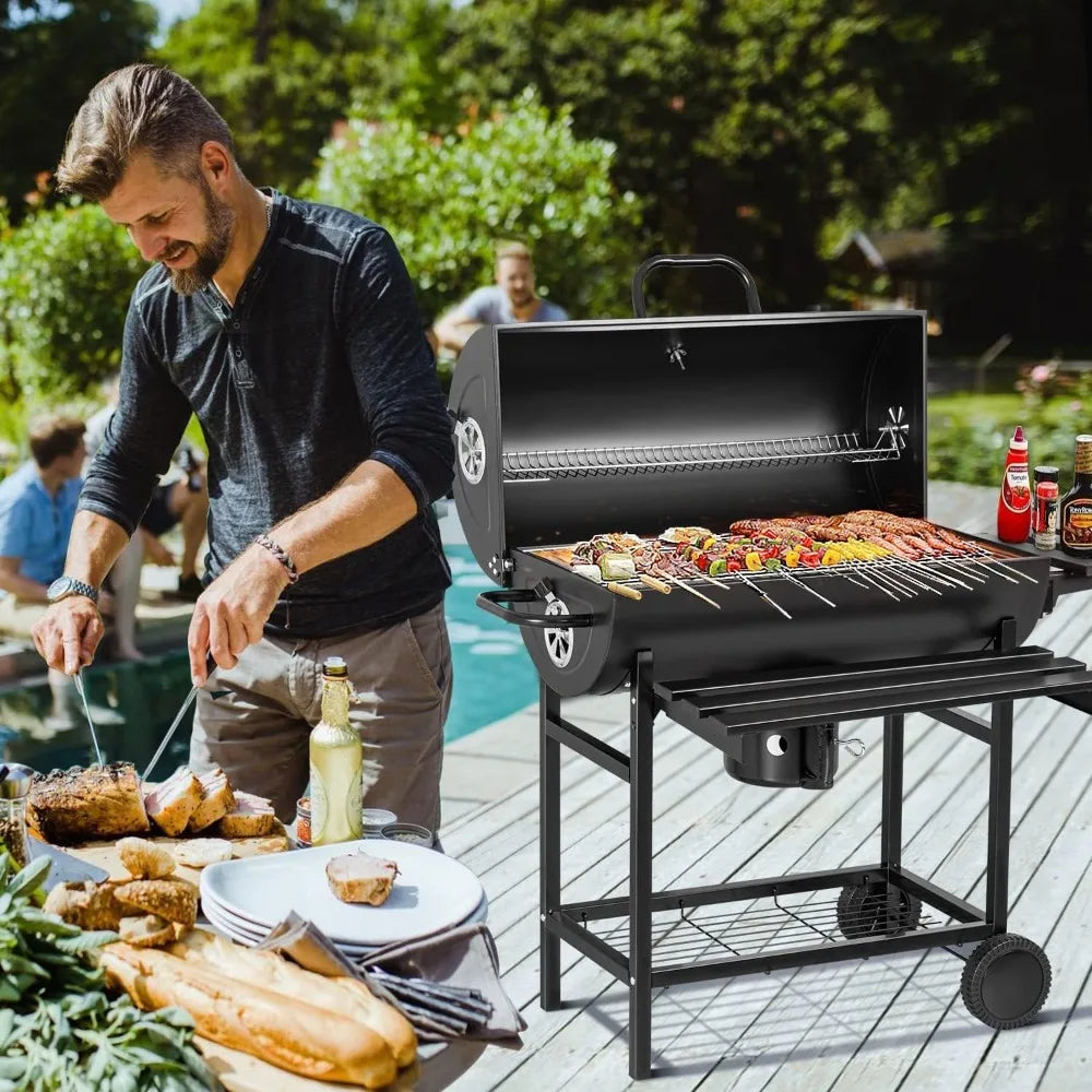 Charcoal Grill Barrel style