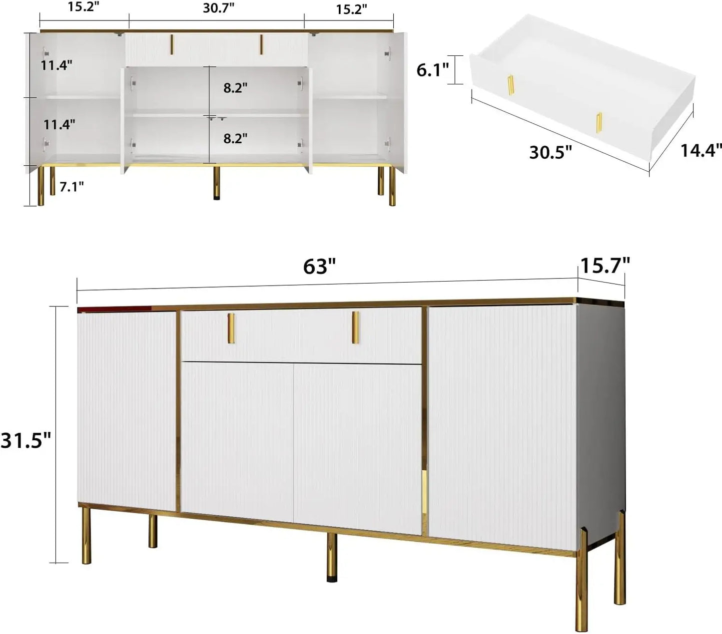 Sideboard Storage Cabinet