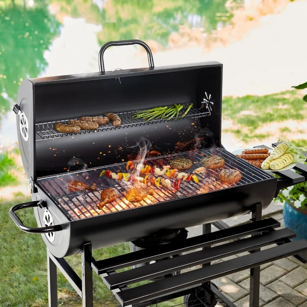 Charcoal Grill Barrel style