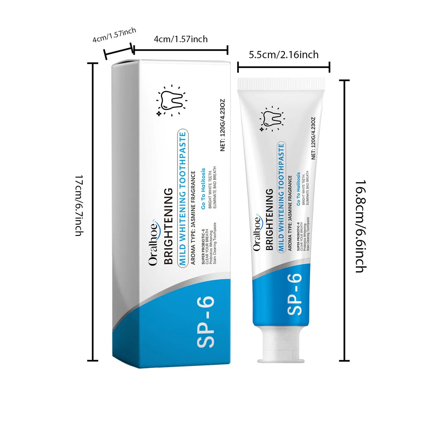 Oralhoe 120g Probiotic Toothpaste