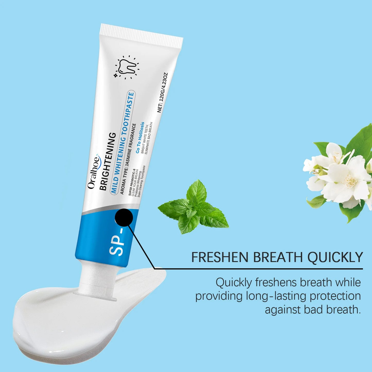 Oralhoe 120g Probiotic Toothpaste