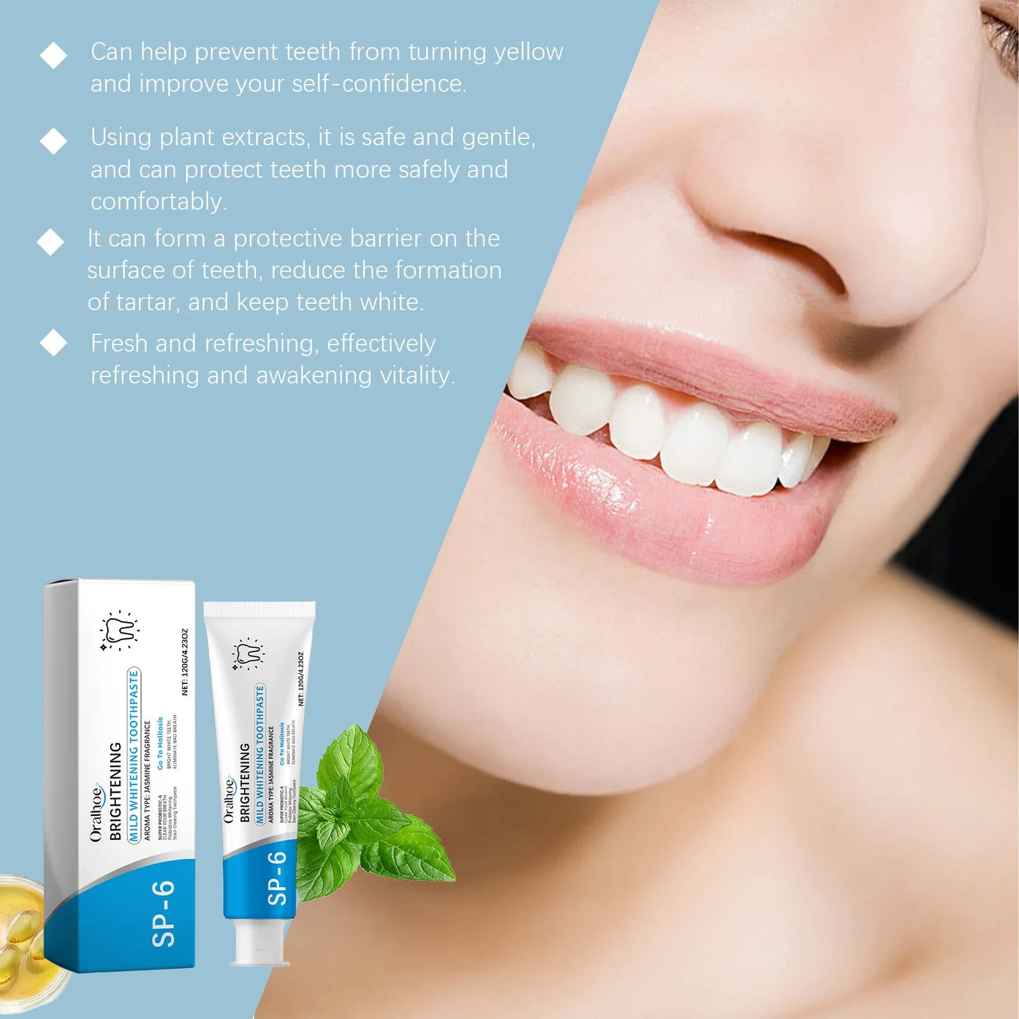 Oralhoe 120g Probiotic Toothpaste
